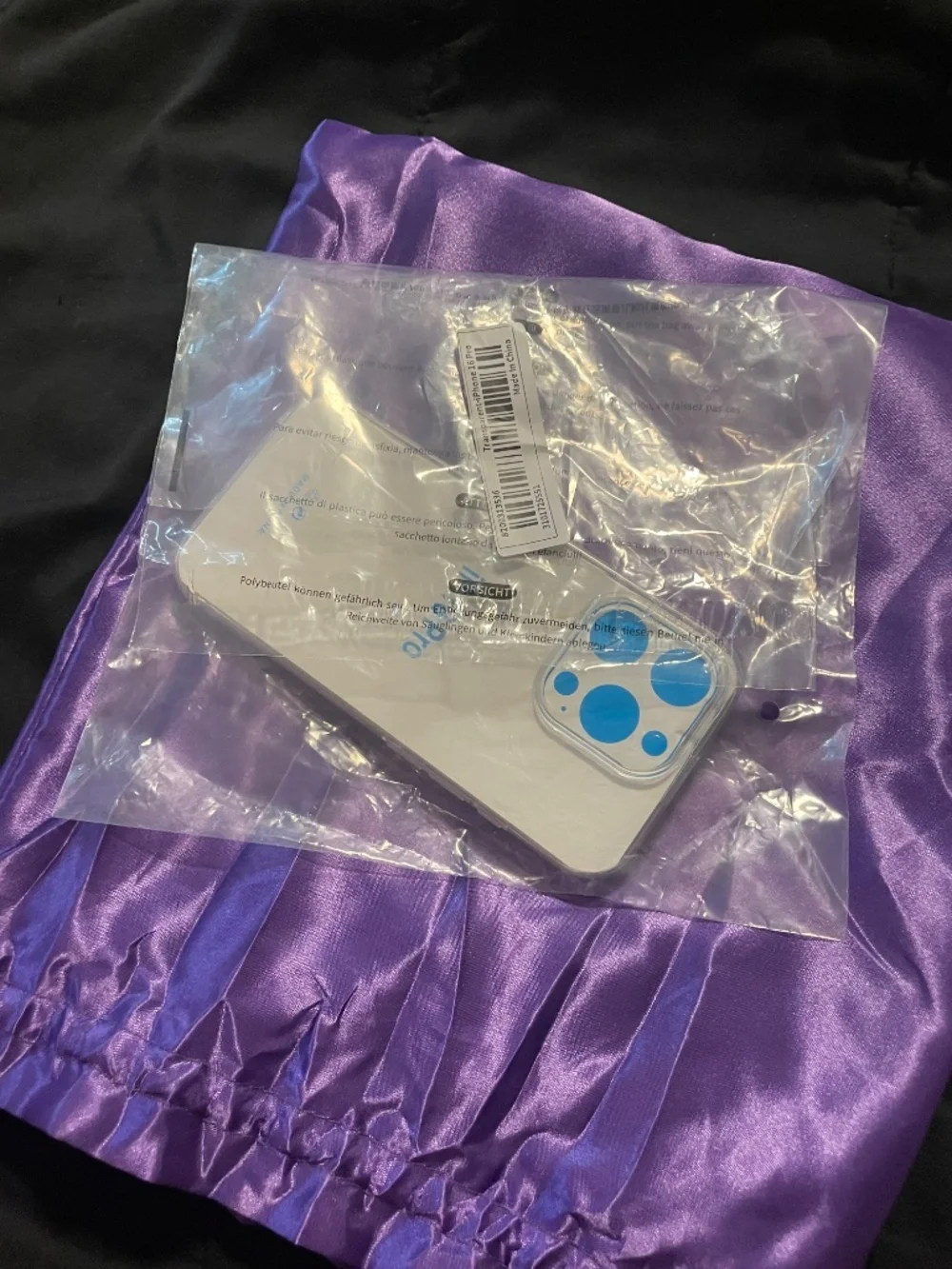 iPhone 16 Pro Clear Case New Sealed Transparent - As Pictured